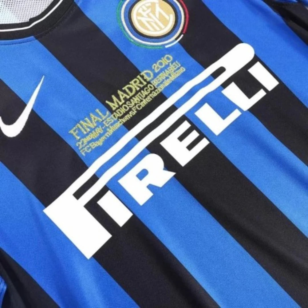 Nike Inter Milan 2010 Champions League Final Retro Home Jersey