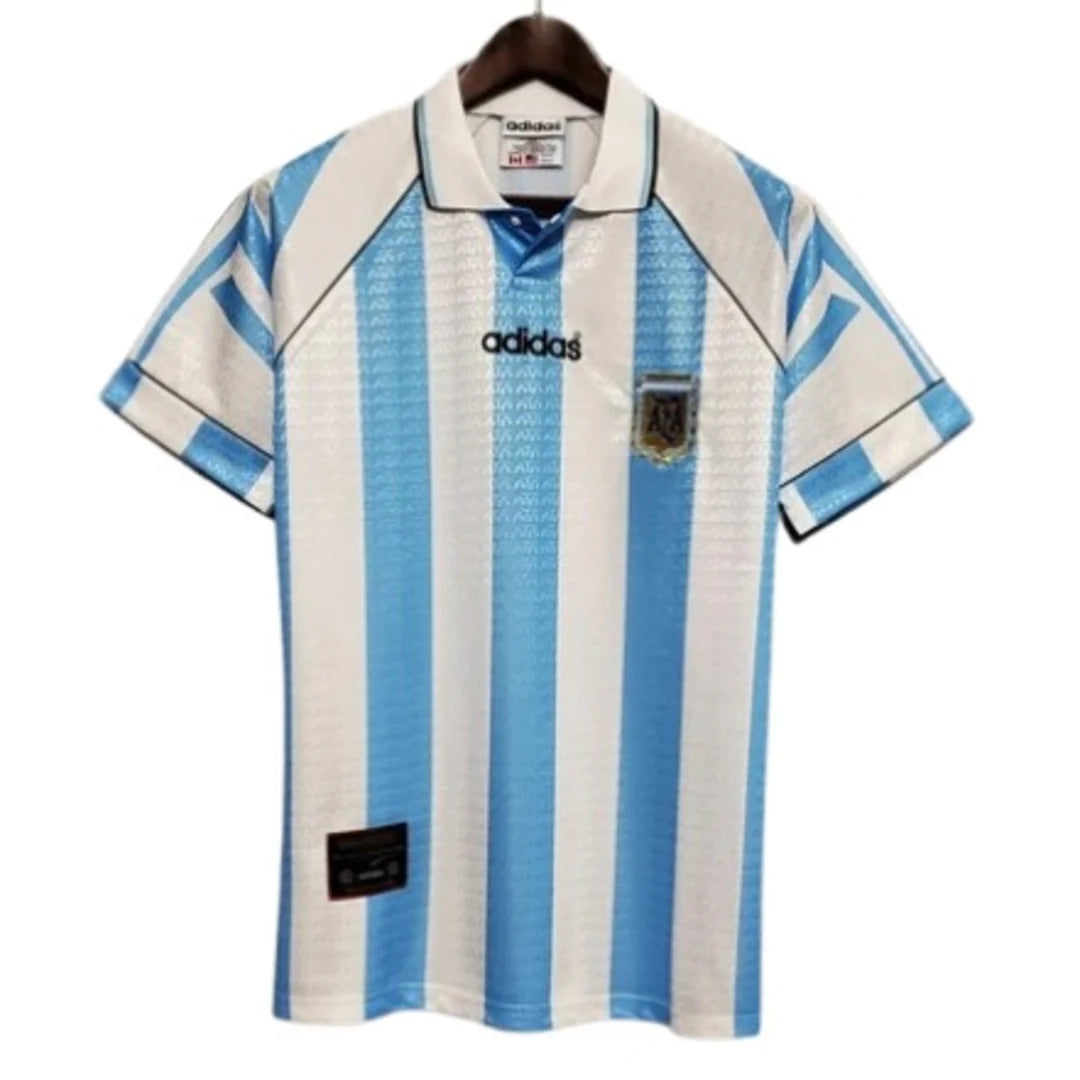 adidas Argentina 1996 Retro Home Jersey